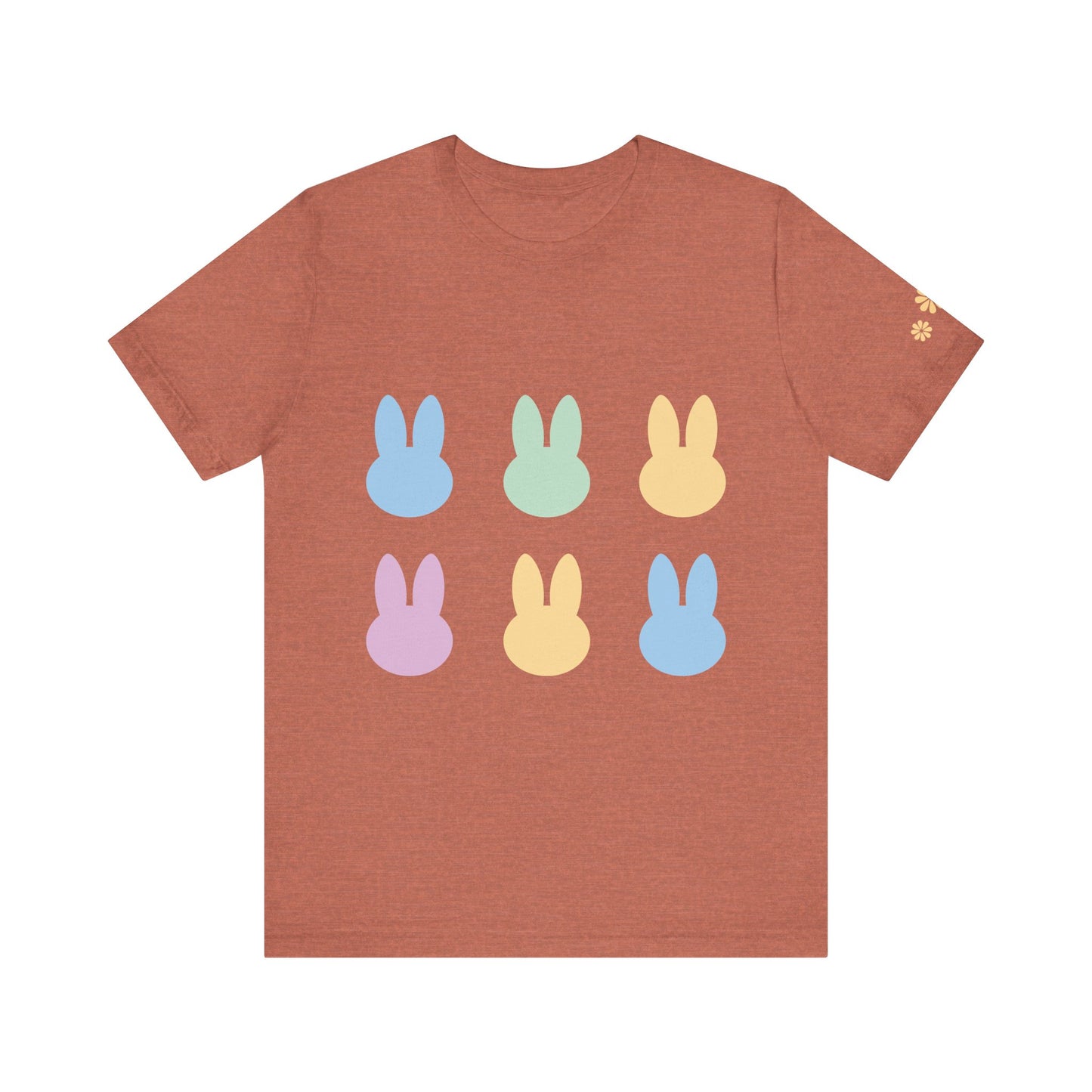 Pastell Hase Grafik Unisex T-Shirt - Frühlings- & Ostermode