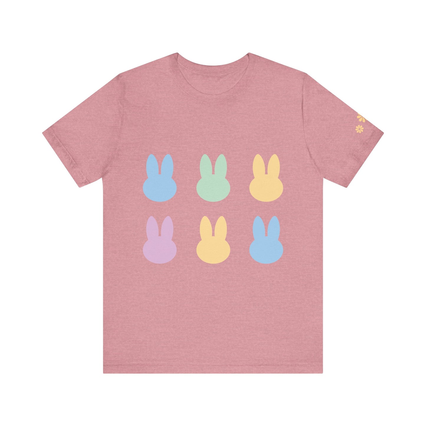 Pastell Hase Grafik Unisex T-Shirt - Frühlings- & Ostermode