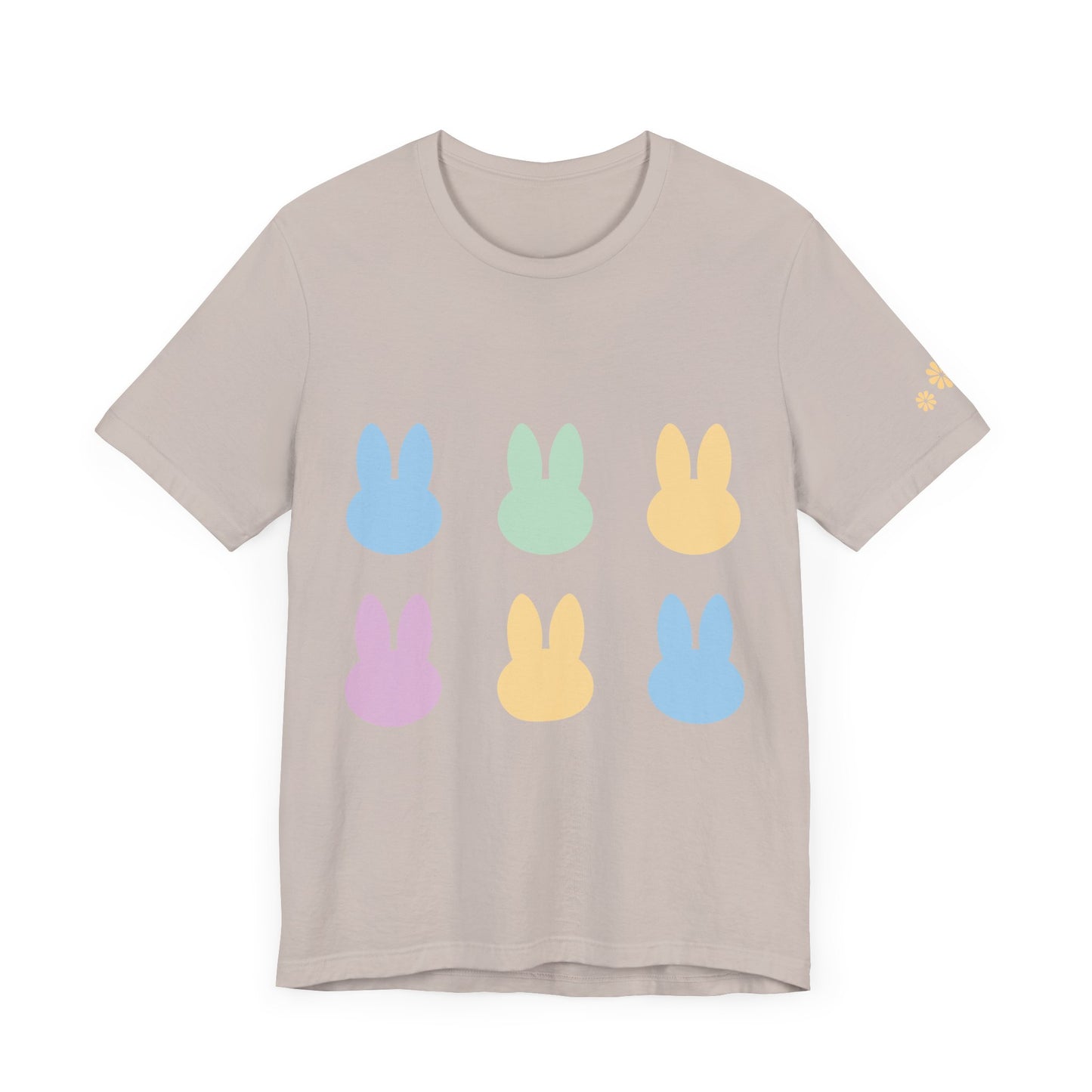 Pastell Hase Grafik Unisex T-Shirt - Frühlings- & Ostermode