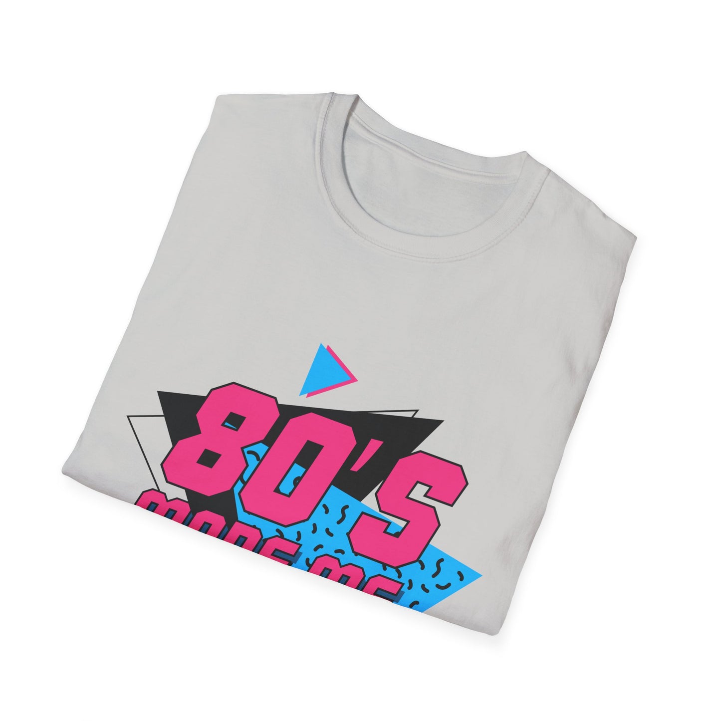 80's Made Me Unisex Softstyle T-Shirt – Nostalgic Retro Graphic Tee