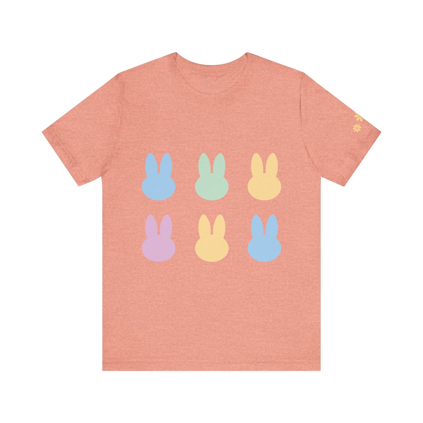 Pastell Hase Grafik Unisex T-Shirt - Frühlings- & Ostermode