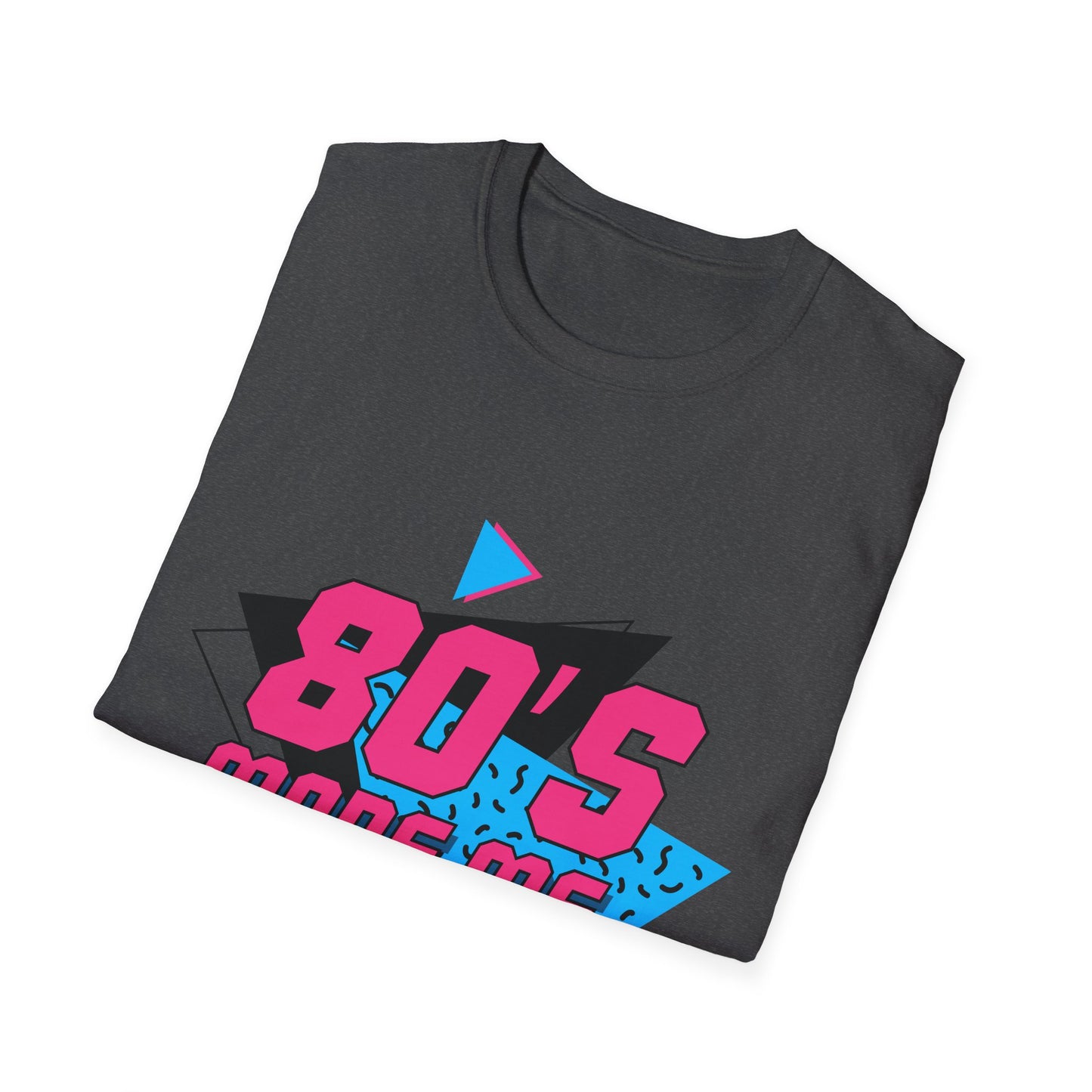 80's Made Me Unisex Softstyle T-Shirt – Nostalgic Retro Graphic Tee