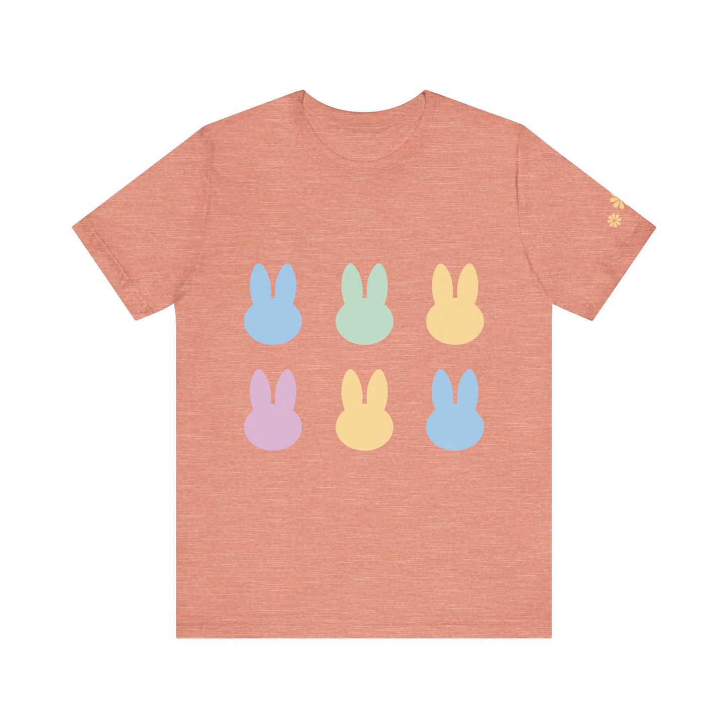 Pastell Hase Grafik Unisex T-Shirt - Frühlings- & Ostermode