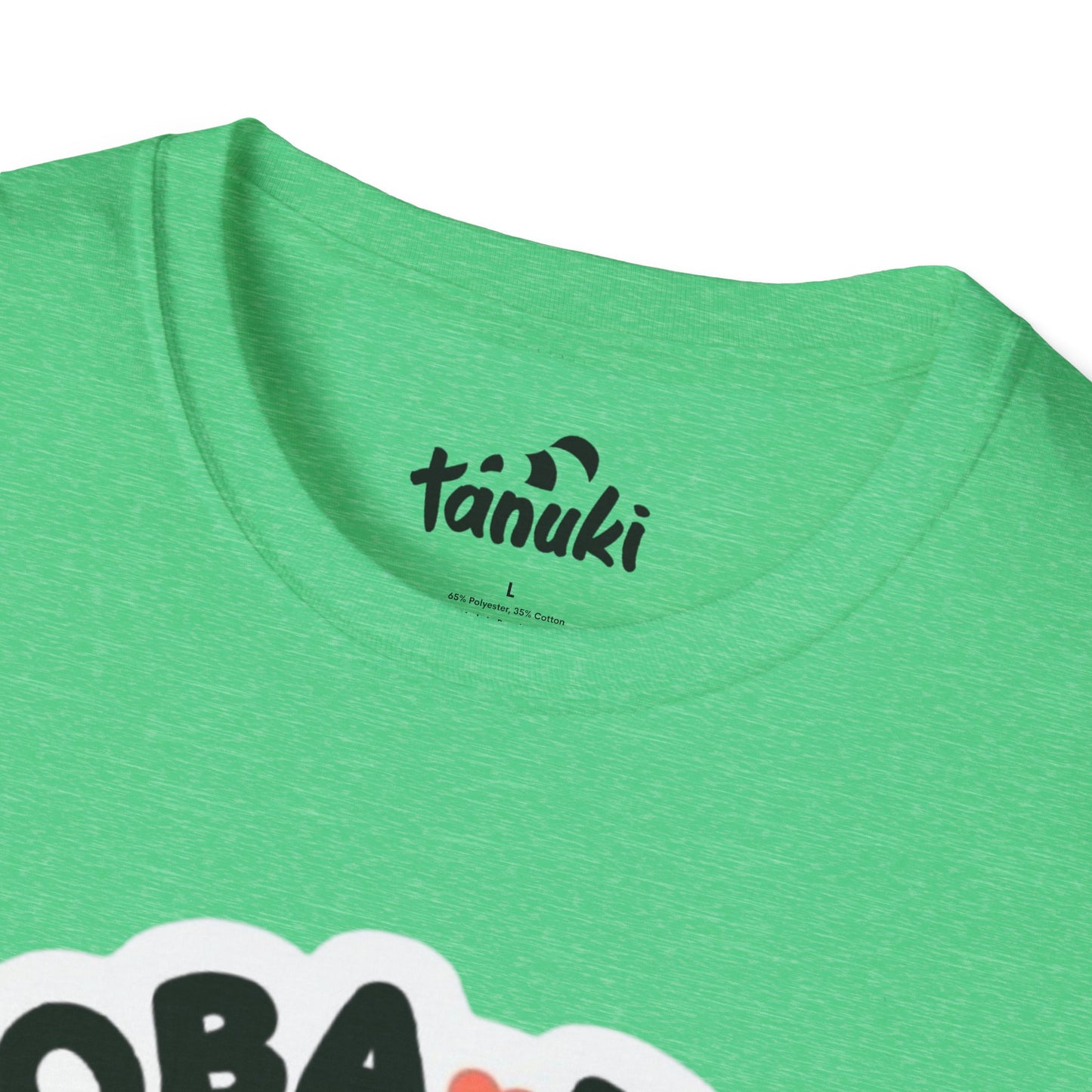 Cute Boba Tea Rex Unisex Softstyle T-Shirt - Fun Dinosaur Graphic Tee
