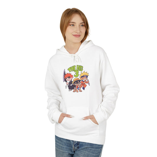Anime-Inspired Unisex Fleece Hoodie - Perfect for Fans and Cosplay Events!