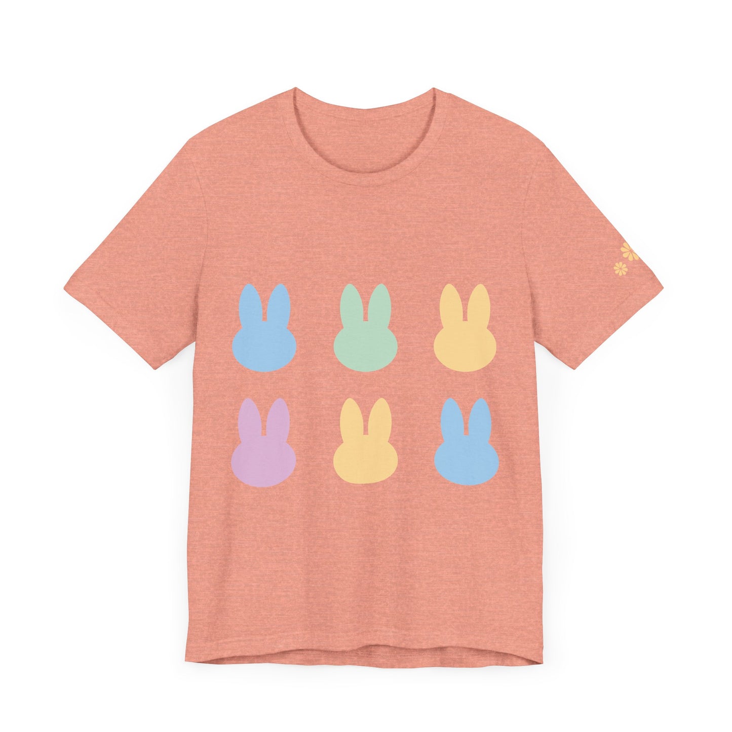 Pastell Hase Grafik Unisex T-Shirt - Frühlings- &amp; Ostermode
