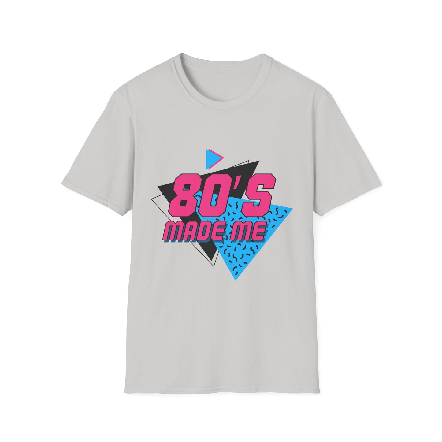80's Made Me Unisex Softstyle T-Shirt – Nostalgic Retro Graphic Tee