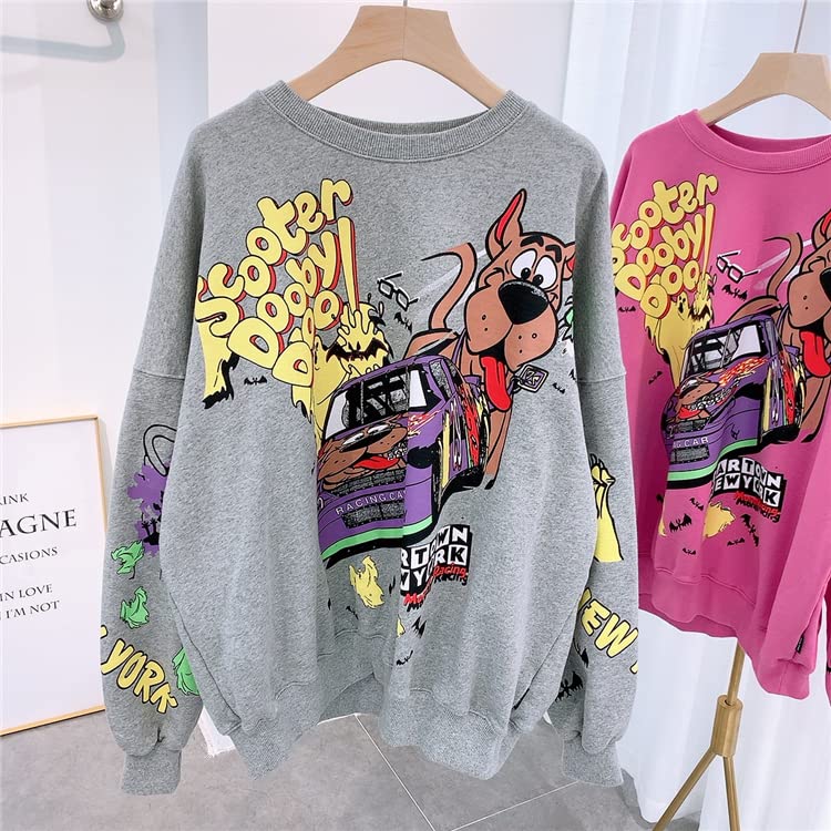 Kawaii Sweatshirt Harajuku Ladies Pullover Women's Anime Hoodiem Y2K Garbage Clothes, Kawaii Gothic Clothing