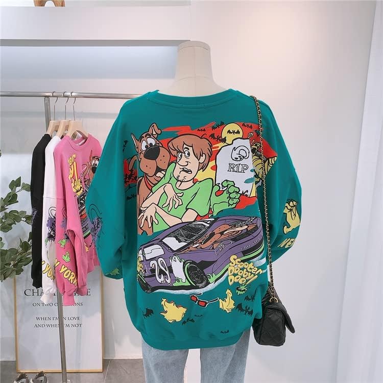 Kawaii Sweatshirt Harajuku Ladies Pullover Women's Anime Hoodiem Y2K Garbage Clothes, Kawaii Gothic Clothing