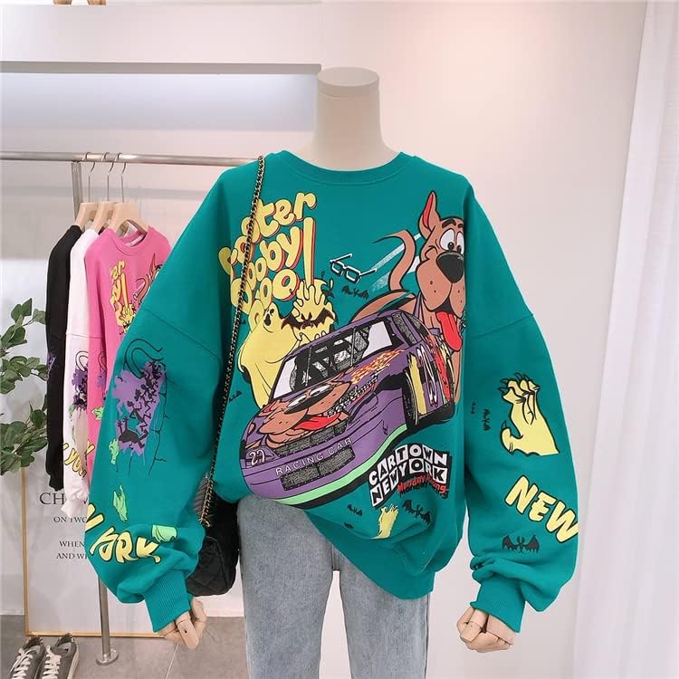Kawaii Sweatshirt Harajuku Ladies Pullover Women's Anime Hoodiem Y2K Garbage Clothes, Kawaii Gothic Clothing