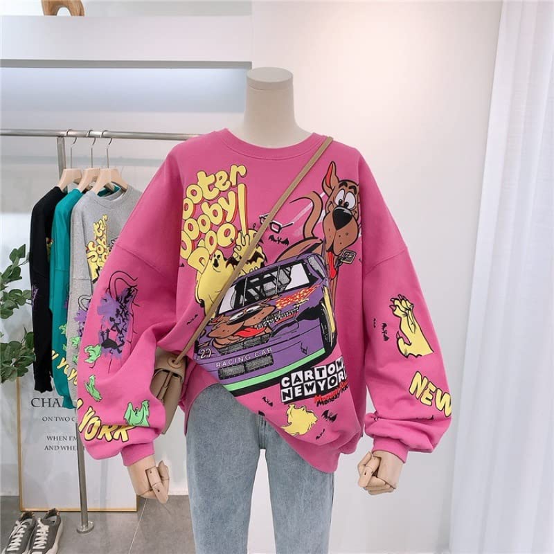 Kawaii Sweatshirt Harajuku Ladies Pullover Women's Anime Hoodiem Y2K Garbage Clothes, Kawaii Gothic Clothing