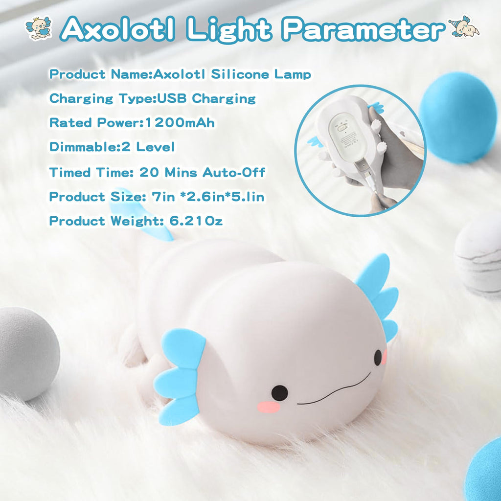Duck Lamp, Cute Pea Duck Night Light, 2 Levels Dimmable Ducky Night Lamp, LED Squishy Animal Light for Kids Sleep, Rechargeable Bedside Touch Silicone Lamp, Unique Dorm Decor Gift Toy