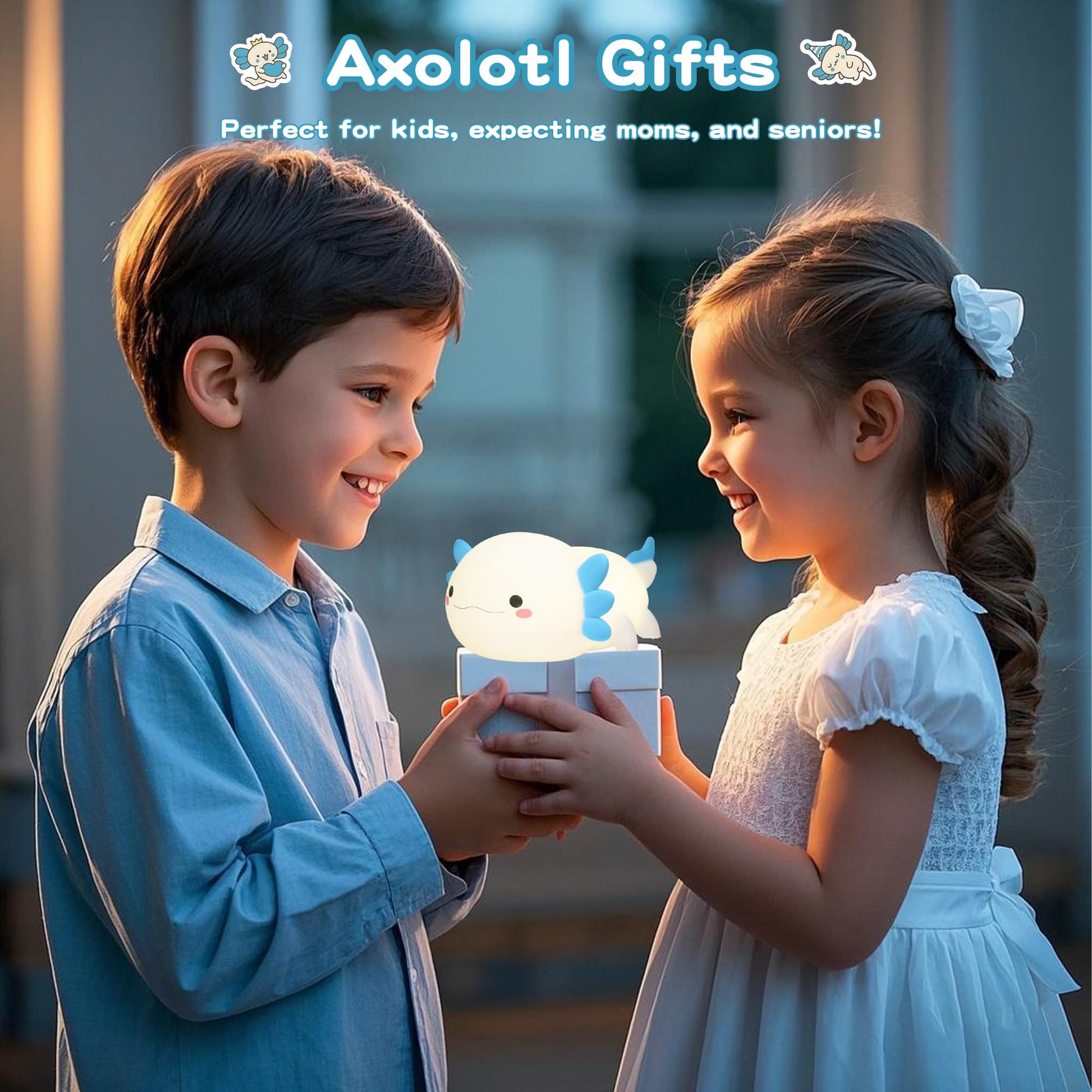 Duck Lamp, Cute Pea Duck Night Light, 2 Levels Dimmable Ducky Night Lamp, LED Squishy Animal Light for Kids Sleep, Rechargeable Bedside Touch Silicone Lamp, Unique Dorm Decor Gift Toy